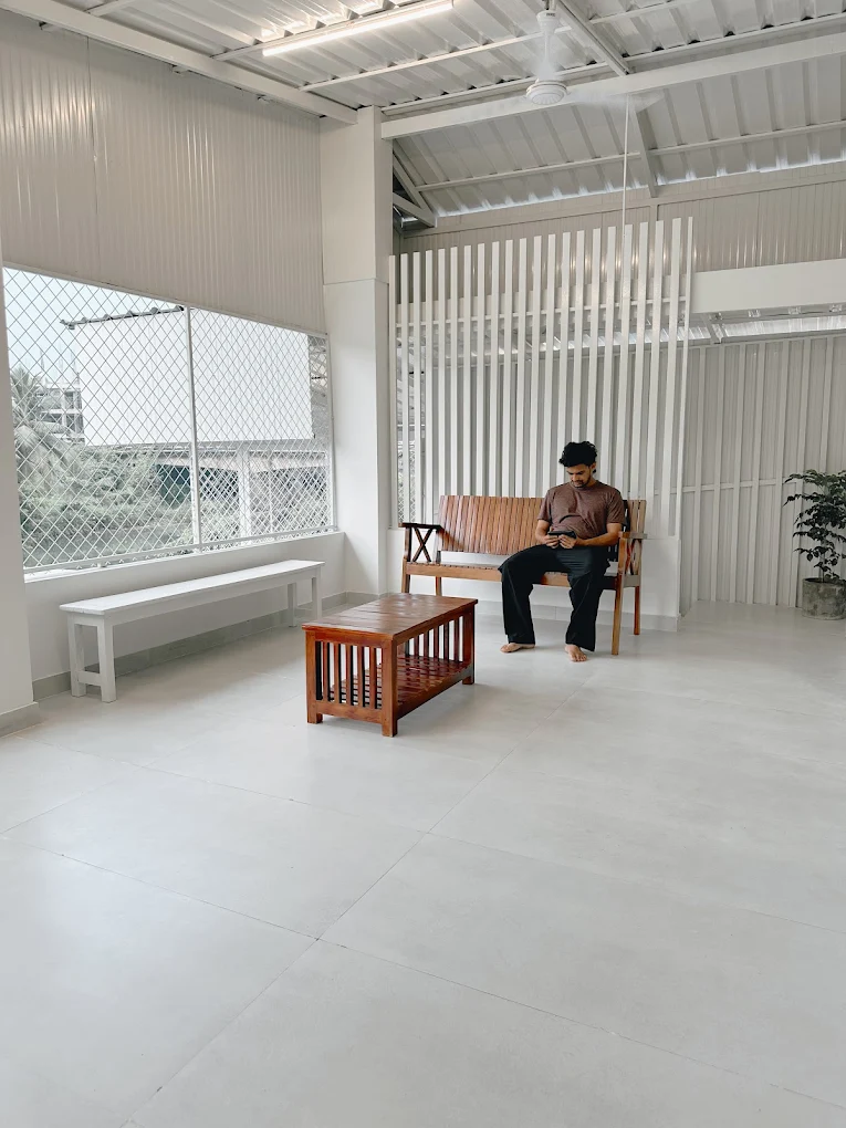 Shalimas Mind Clinic Thazhepalam office waiting space